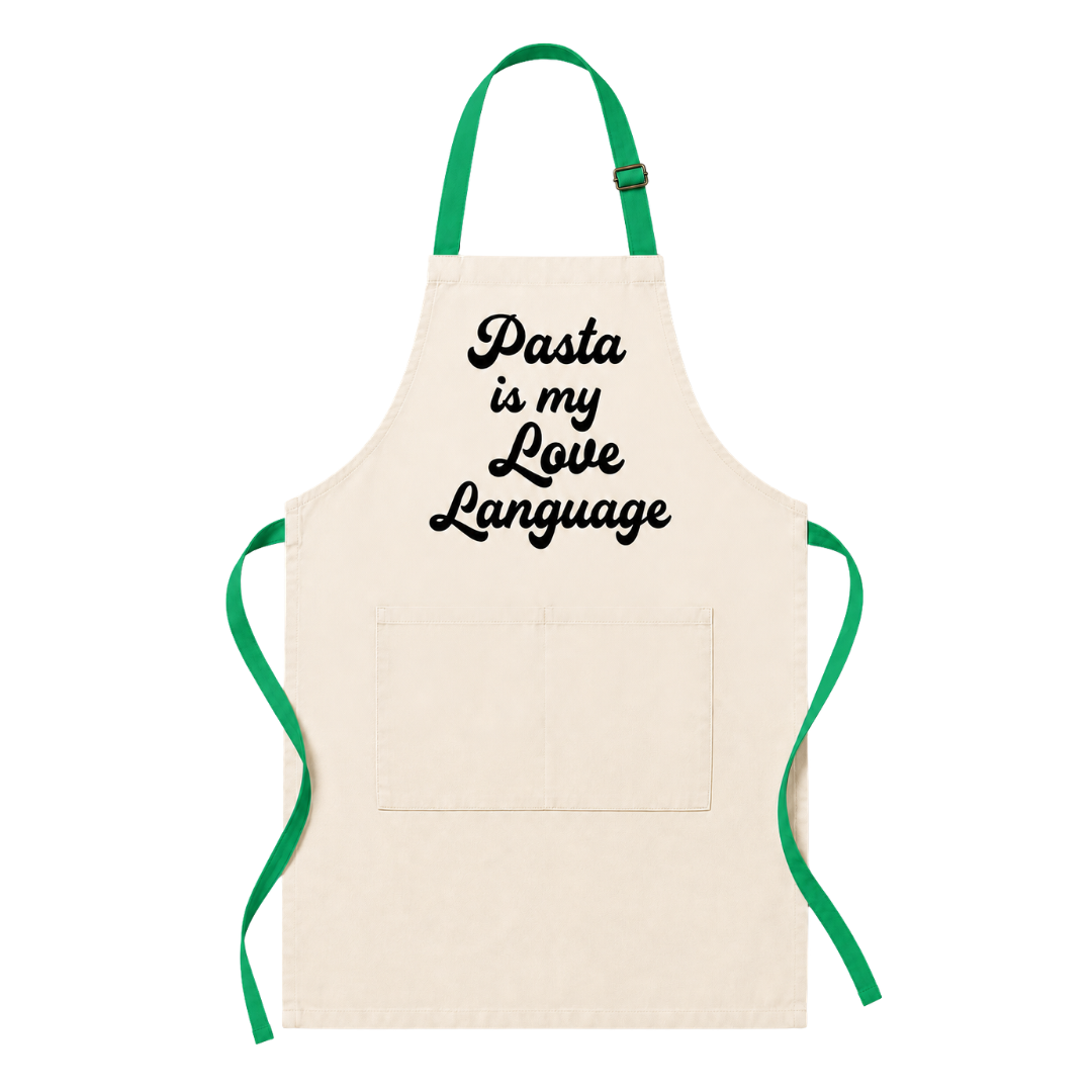 Pasta Italian-inspired kitchen apron