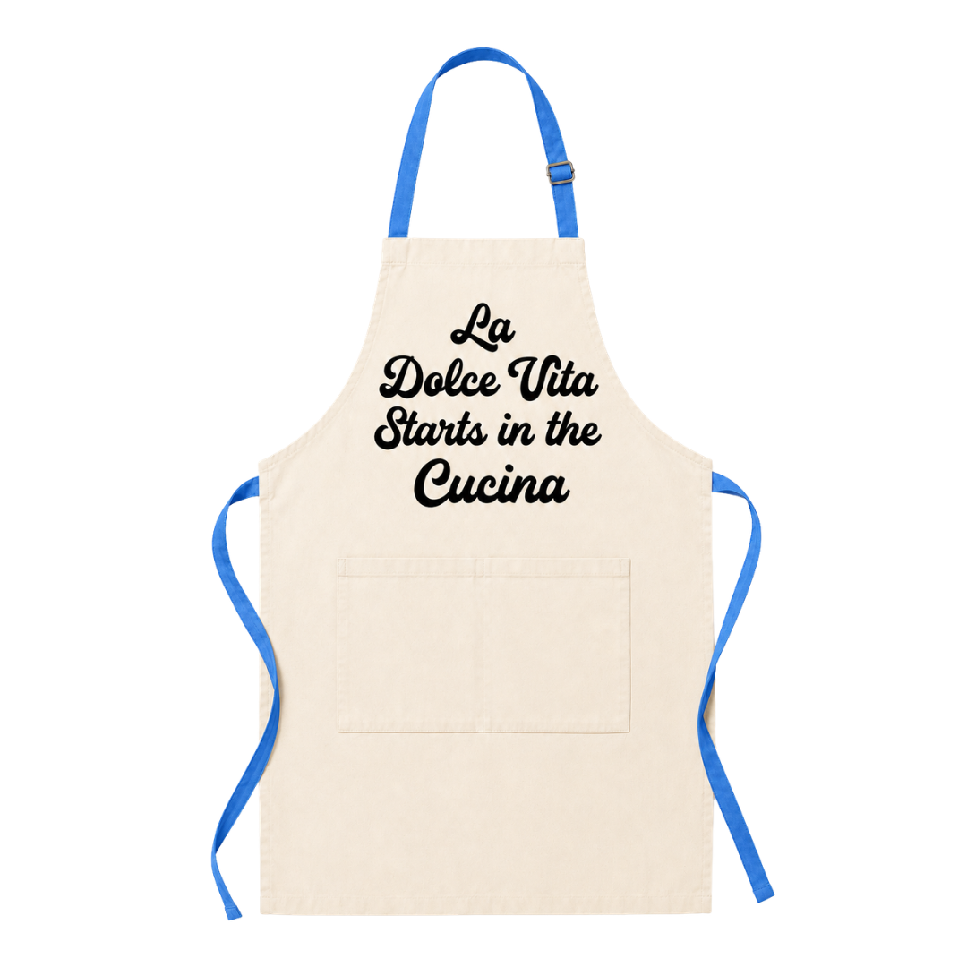 Dolce Vita Italian-inspired apron
