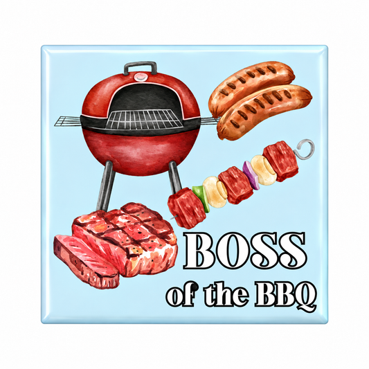 BBQ fridge magnet