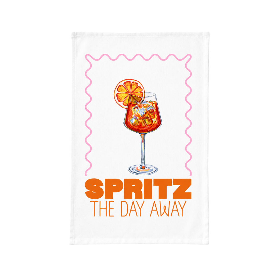 Spritz Italian-inspired tea towel