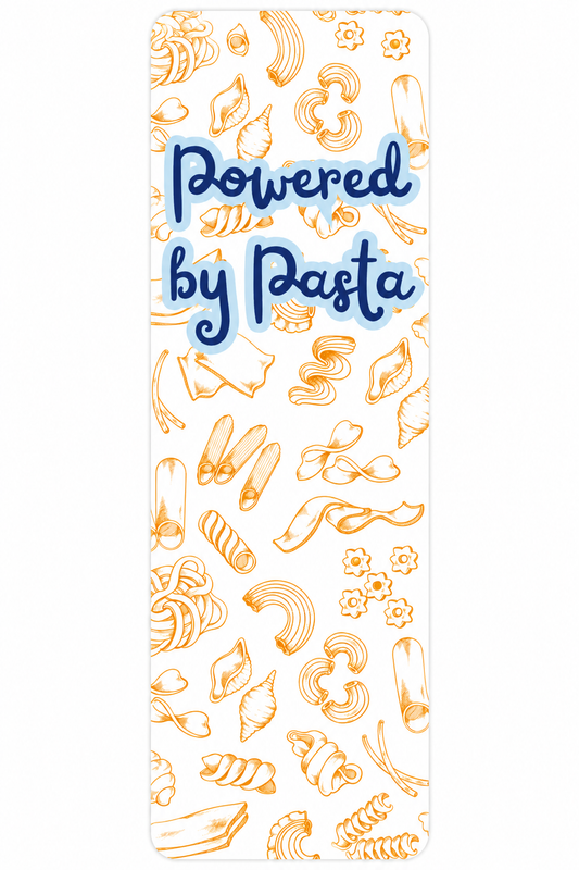 Pasta Italian-inspired bookmark