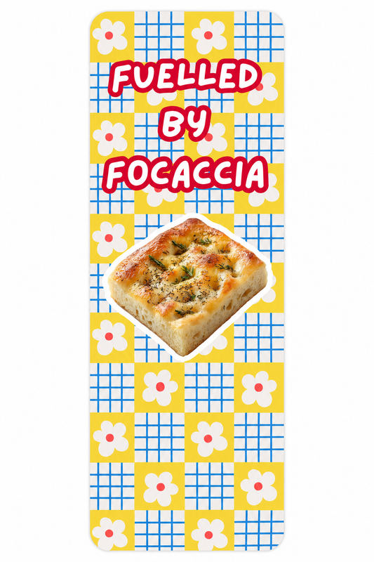 Focaccia Italian-inspired bookmark